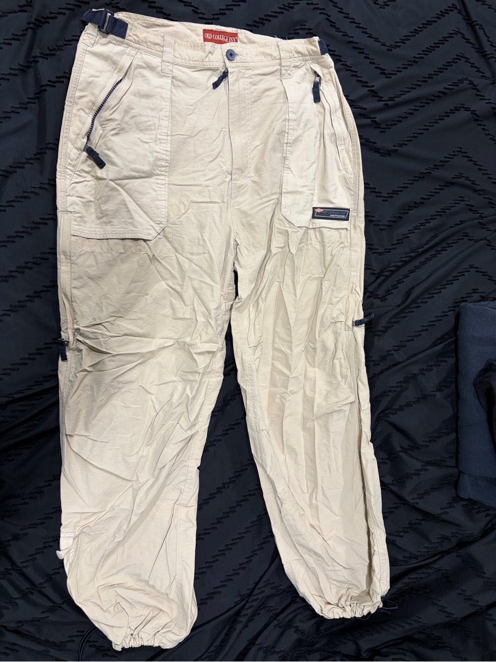 Vintage Old College Inn Light Beige/Tan Cargo Pants - Men's